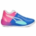 Sapatilhas de Basquetebol para Adultos Puma Rise Cor de Rosa Azul