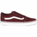 Buty sportowe Casual Męskie Vans Ward MN Ciemnoczerwony