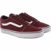 Chaussures casual homme Vans Ward MN Rouge foncé