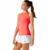 Camiseta de Tirantes Mujer Asics Court Coral