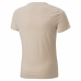 Camiseta de Manga Corta Infantil Puma Beige