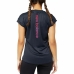 Dames-T-Shirt met Korte Mouwen New Balance Impact AT N-Vent Zwart