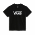 T-Shirt met Korte Mouwen voor kinderen Vans Flying V Zwart