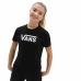 Camisola de Manga Curta Infantil Vans Flying V Preto