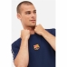 Tricou de Fotbal cu Mânecă Scurtă Bărbat F.C. Barcelona Bleumarin