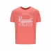 Camiseta de Manga Corta Russell Athletic Amt A30211 Coral Hombre