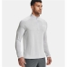 Langarmet T-skjorte til Menn Under Armour Tech 2.0 1/2 Zip Hvit