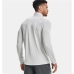 Langarmet T-skjorte til Menn Under Armour Tech 2.0 1/2 Zip Hvit