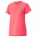 Camisola de Manga Curta Mulher Puma Favourite Cor de Rosa