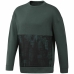 Herensweater zonder Capuchon Reebok Groen