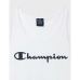 Heren Mouwloos T-shirt Champion Tank Top Wit