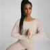 Damessweater zonder Capuchon Puma Studio Yogini Lite Zalm