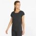 Dames-T-Shirt met Korte Mouwen Puma Studio Foundation Zwart