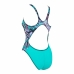 Women’s Bathing Costume Zoggs Master Back Aquamarine