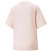 Dames-T-Shirt met Korte Mouwen Puma Modernoversi Roze