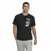 Camisola de Manga Curta Homem Adidas Essentials Brandlove Preto