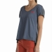 Women’s Short Sleeve T-Shirt +8000 Novar  Grey Moutain