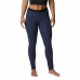 Legginsy Sportowe Damskie Columbia Ciemnoniebieski