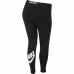 Sport leggins til kvinder Nike Sort