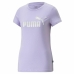 Camisola de Manga Curta Mulher Puma Ess+ Nova Shine  Lavanda Mulher