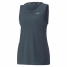 Camisola de Manga Curta Mulher Puma Run Favorite Tank  Azul escuro Mulher