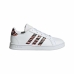 Scarpe Sportive per Bambini Adidas Grand Court Print Bianco