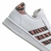 Sportssko for barn Adidas Grand Court Print Hvit