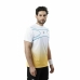 Camiseta de Manga Corta Hombre Drop Shot Alsai Campa Blanco