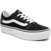 Casual Damenturnschuh Vans Ward Platform Schwarz