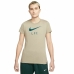 Camiseta de Manga Corta Mujer Nike Liverpool FC Marrón