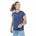 Dames-T-Shirt met Korte Mouwen Reebok Workout Ready Donkerblauw