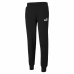 Long Sports Trousers Puma Essentials Logo Black Men