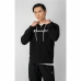 Мъжки суичър с качулка Champion Hooded Full Zip Черен