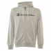 Мъжки суичър с качулка Champion Hooded Full Zip Сив