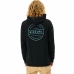 Herenhoodie Rip Curl Re Entry Zwart