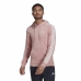 Herenhoodie Adidas Essentials Wonder Mauve 3 Stripes Roze