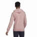 Herenhoodie Adidas Essentials Wonder Mauve 3 Stripes Roze