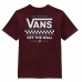 Barn T-shirt med kortärm Vans Stackton Brun