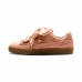 Sportschoenen voor Dames Puma Basket Heart Vrouw Zalm