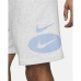 Kratke Športne Hlače za Moške Nike Sportswear Swoosh League Siva