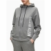 Chaqueta Deportiva para Mujer Calvin Klein Full Zip Gris oscuro