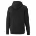 Herren Sweater mit Kapuze Puma Essentials  Schwarz