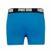 Costume da Bagno Boxer per Bambini Puma Swim Logo Azzurro