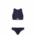 Bikini Per Bambine Puma Racerback 2 Pezzi Azzurro