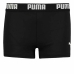 Boxer de Bain pour Enfants Puma Swim Logo Noir