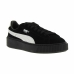 Sports Trainers for Women Puma Suede Platform Explos  Black