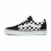 Dames casual sneakers Vans Ward Zwart