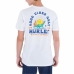 Heren-T-Shirt met Korte Mouwen Hurley Everyday Vacation Wit