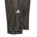 Bērnu Šorti Sportam Adidas 7/8 Sport Animal Print Melns