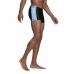 Men’s Bathing Costume Adidas Three-second  Black